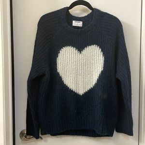 Long Sleeve Heart Sweater